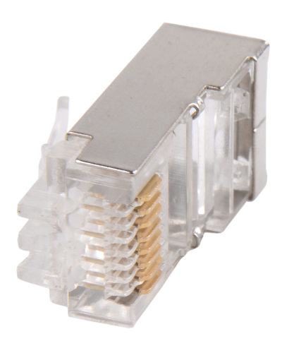 GENERICA Разъём RJ-45 FTP для кабеля кат. 5Е (20 шт) (CS3-1C5EF-G). Разъем RJ-45. IEK во Владимире