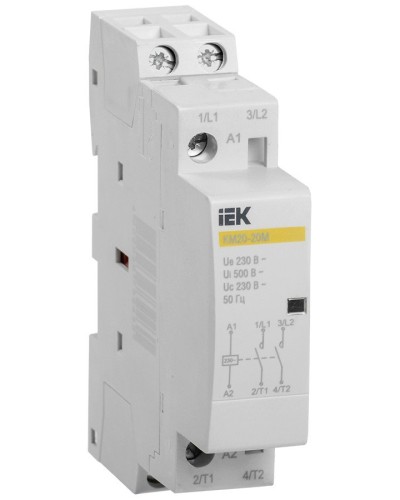 Контактор модульный КМ20-20М AC (MKK11-20-20). Контактор модульный. IEK во Владимире