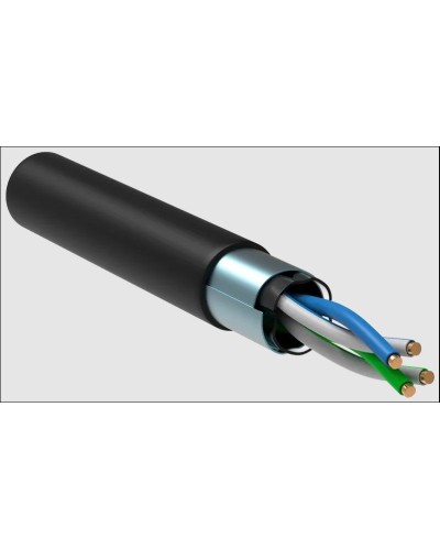 GENERICA U/UTP 5E 24AWG 2PR LDPE черный (BC3-C5E02-139-305-R-G). Кабель «витая пара» (LAN) для структурированных систем связи. IEK во Владимире