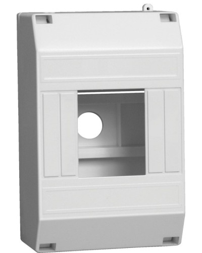 Корпус пластиковый КМПн 1/4 IP20 белый (MKP31-N-04-30-135). Щиток модульный без дверцы, настенный. IEK во Владимире