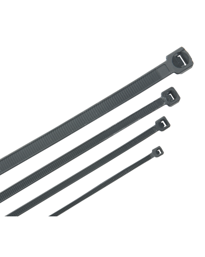 HKB-W48-L200 (100 шт). Хомут кабельный ХКн 4,8х200мм нейлон черный. ITK во Владимире