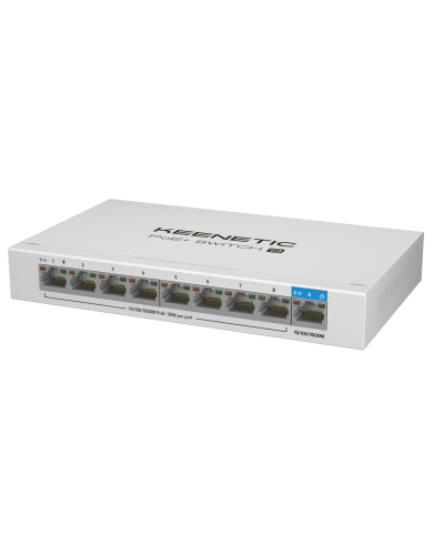 Keenetic KN-4710 (L2) 9х1Гбит/с 8PoE+ 120W. Коммутатор с PoE. KEENETIC во Владимире