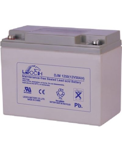 LEOCH DJM 1250. Аккумулятор герметичный свинцово-кислотный. LEOCH во Владимире