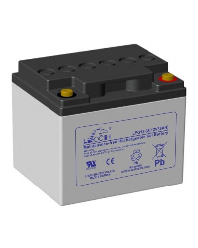 LEOCH LPG 12-38. Аккумулятор герметичный свинцово-кислотный. LEOCH во Владимире