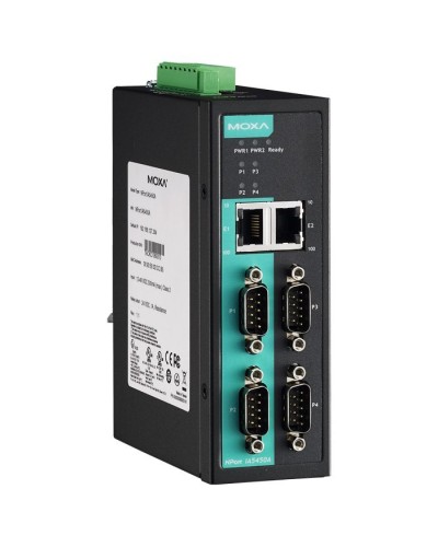 NPort IA5450A. 4-портовый усовершенствованный преобразователь. MOXA во Владимире
