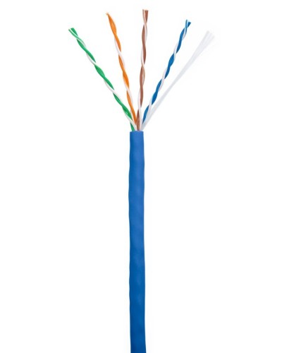 U/UTP 4pair, Cat5e, In, PVC (CCA-UU004-5E-PVC-BL). Кабель «витая пара» (LAN) для структурированных систем связи. NETLAN во Владимире