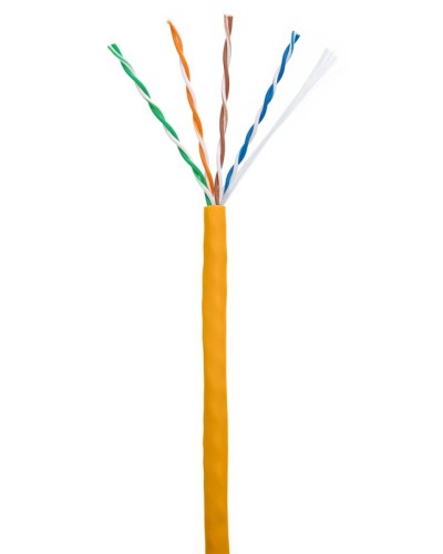 U/UTP 4pair, Cat5e, In, LSZH (EC-UU004-5E-LSZH-OR). Кабель «витая пара» (LAN) для структурированных систем связи. NETLAN во Владимире