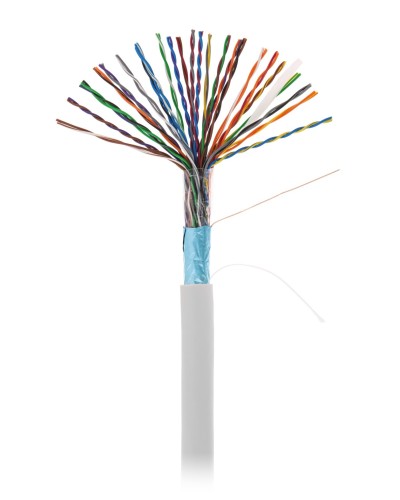 F/UTP 25pair, Cat5, In, PVC (EC-UF025-5-PVC-GY-3). Кабель «витая пара» (LAN) для структурированных систем связи. NETLAN во Владимире