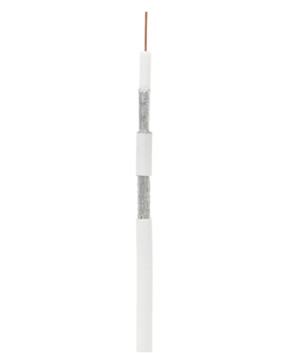 RG-11 CCS, In, PVC (EC-C2-21123A-WT-3). Кабель коаксиальный омедненный. NETLAN во Владимире