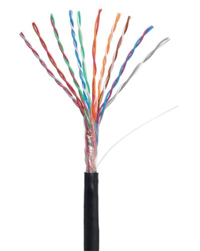 U/UTP 10pair, Cat5, Out, PE (EC-UU010-5-PE-BK-3). Кабель «витая пара» (LAN) для структурированных систем связи. NETLAN во Владимире