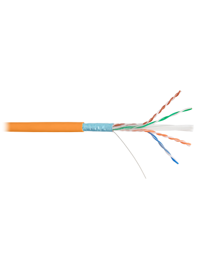 F/UTP 4pair, Cat6, Solid, In, PVC (NKL 9240C-OR). Кабель «витая пара» (LAN) для структурированных систем связи. NIKOLAN во Владимире