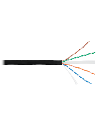 U/UTP 4pair, Cat6a, Solid, In/Out, нг(А)-HF (NMC 4155C-BK). Кабель «витая пара» (LAN) для структурированных систем связи. NIKOMAX во Владимире