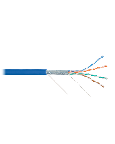 F/UTP 4pair, Cat5e, Solid, In, нг(А)-HF (NMC 4200C-BL). Кабель «витая пара» (LAN) для структурированных систем связи. NIKOMAX во Владимире