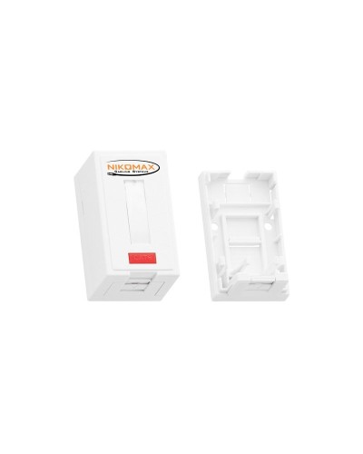 NMC-MB1P-ST-WT. Корпус настенной розетки. NIKOMAX во Владимире
