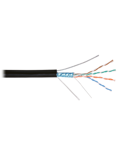 F/UTP 4pair, Cat5e, Solid, Out, SW, PVC (NMC 4905B-BK). Кабель «витая пара» (LAN) для структурированных систем связи. NIKOMAX во Владимире