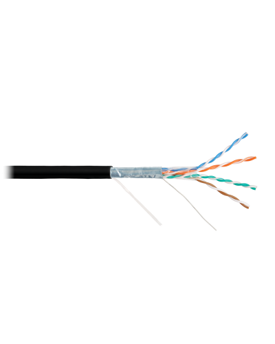 F/UTP 4pair, Cat5e, Solid, In/Out, нг(А)-HF (NMC 9200C-BK). Кабель «витая пара» (LAN) для структурированных систем связи. NIKOMAX во Владимире