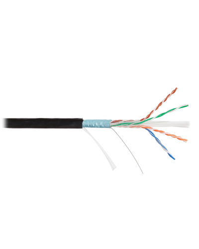 F/UTP 4pair, Cat6a, Solid, In/Out, нг(А)-HF (NMC 4255C-BK). Кабель «витая пара» (LAN) для структурированных систем связи. NIKOMAX во Владимире