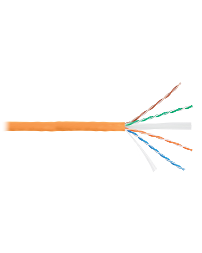 U/UTP 4pair, Cat6, Solid, In, нг(А)-HF (NMC 4140C-OR). Кабель «витая пара» (LAN) для структурированных систем связи. NIKOMAX во Владимире