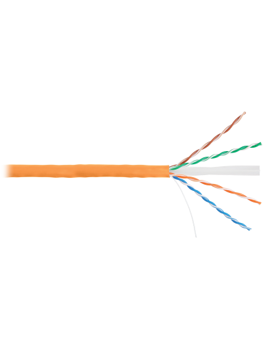 U/UTP 4pair, Cat6, Solid, In, нг(А)-HF (NMC 9140C-OR). Кабель «витая пара» (LAN) для структурированных систем связи. NIKOMAX во Владимире
