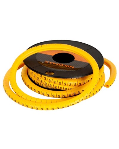NMC-CMR-3-YL-500 (500шт). Маркер кабельный. NIKOMAX во Владимире