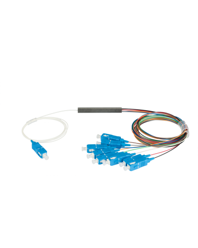 NMF-SPP1X8A1-SCU-M. Сплиттер планарный 1x8, 9/125мкм, SC/UPC, 0.9 мм. NIKOMAX во Владимире