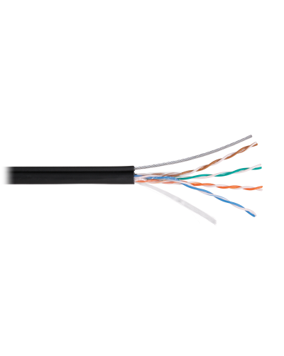 U/UTP 4pair, Cat5e, Solid, Out, SW, PVC (NMC 4805B-BK). Кабель «витая пара» (LAN) для структурированных систем связи. NIKOMAX во Владимире