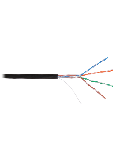 U/UTP 4pair, Cat5e, Solid, Out, нг(А)-HF (NMC 2100B-BK). Кабель «витая пара» (LAN) для структурированных систем связи. NIKOMAX во Владимире