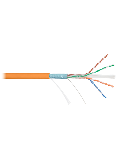 F/UTP 4pair, Cat6a, Solid, In, нг(А)-HF (NMC 4255C-OR). Кабель «витая пара» (LAN) для структурированных систем связи. NIKOMAX во Владимире