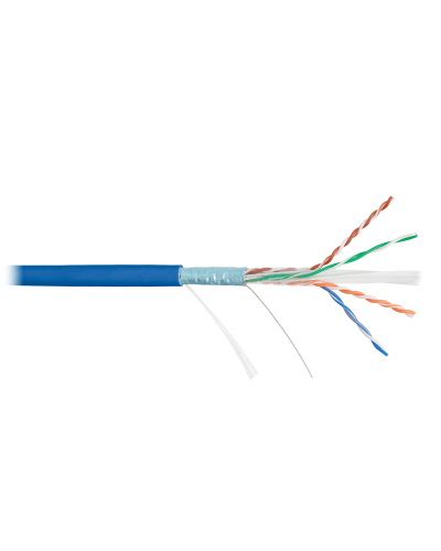 F/UTP 4pair, Cat6, Solid, In, нг(А)-HF (NMC 4240C-BL). Кабель «витая пара» (LAN) для структурированных систем связи. NIKOMAX во Владимире