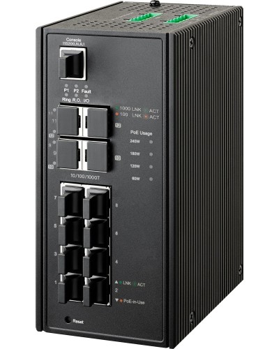 NIS-3500-3412PGE (64PY0804). Коммутатор управляемый с PoE. NSGate во Владимире