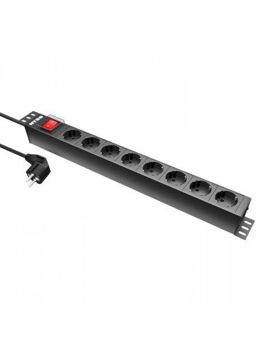 NTSS-PDU-DA2034 гор.размещ. 8xSchuko базовые 16A Schuko 1.8м. Блок розеток 19. NTSS во Владимире
