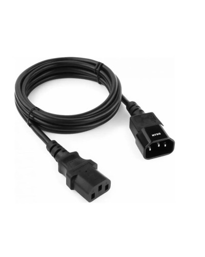 NTSS-PC13145 C13-С14 проводник.:3х1мм2 3м 220/250В 10А черный. Кабель питания. NTSS во Владимире