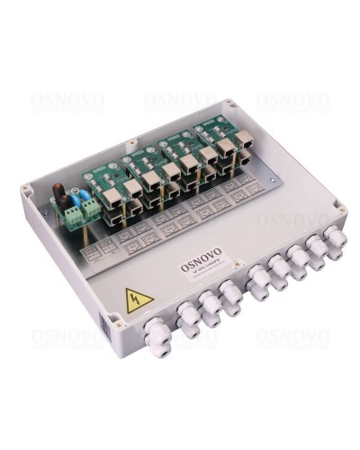 SP-IP8/1000PW. Устройство грозозащиты цепей Ethernet. OSNOVO во Владимире