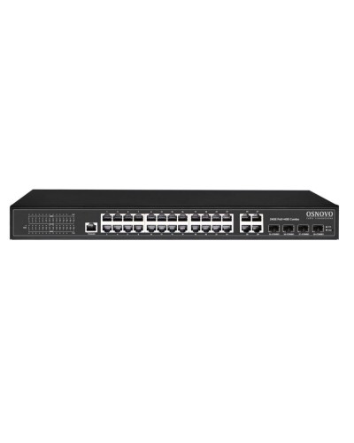 SW-8244/L(400W). Коммутатор 24-портовый  Gigabit Ethernet с PoE. OSNOVO во Владимире