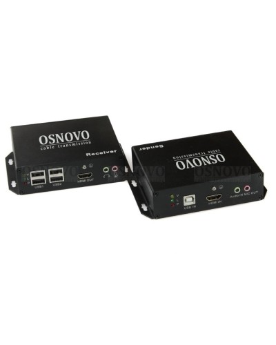 TLN-HiKMA/1+RLN-HiKMA/1. Удлинитель HDMI, USB, RS232, ИК-сигнала. OSNOVO во Владимире