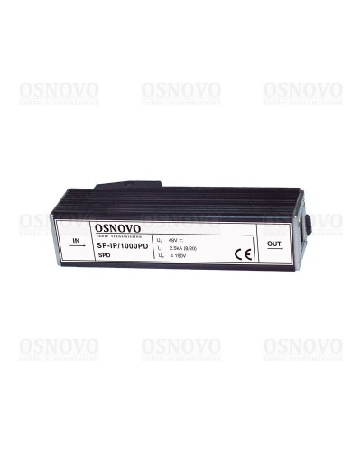 SP-IP/1000PD. Устройство грозозащиты цепей Ethernet. OSNOVO во Владимире