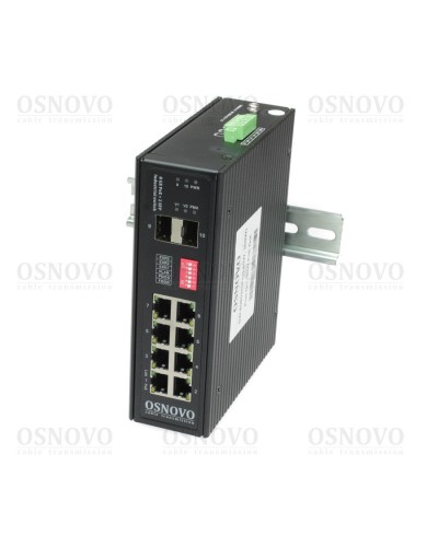 SW-80802/I(Port 90W, 300W). Коммутатор с PoE. OSNOVO во Владимире