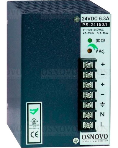 PS-24150/I. Блок питания промышленный. OSNOVO во Владимире