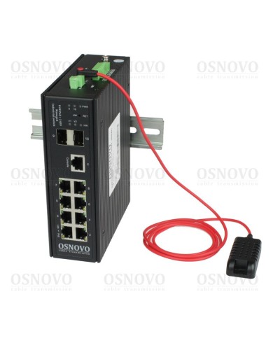 SW-80802/ILS(port 90W,300W). Коммутатор с PoE. OSNOVO во Владимире