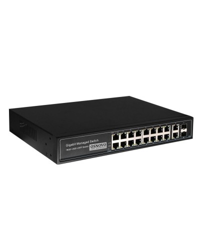 SW-8182/L(300W). Коммутатор 16-портовый  Gigabit Ethernet с PoE. OSNOVO во Владимире