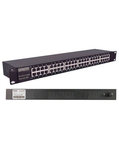 SP-IP24/100R. Устройство грозозащиты цепей Ethernet. OSNOVO во Владимире