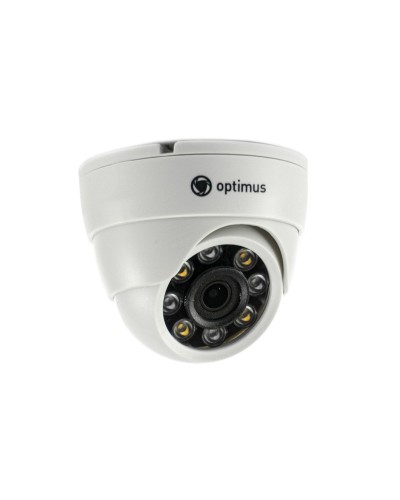 IP-E022.1(2.8)PF_V.1. Видеокамера IP купольная. Optimus во Владимире