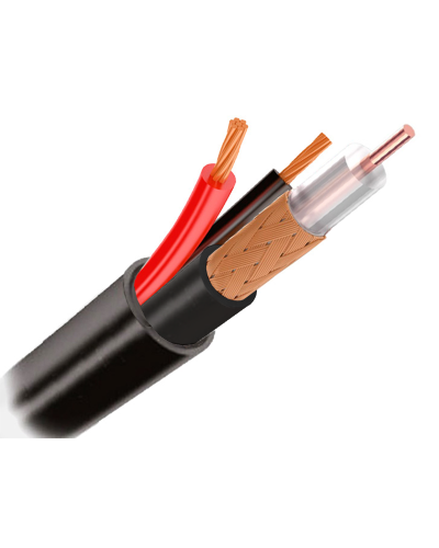 КВК-П 2х0.75 (outdoor) CCA Light. Кабель комбинированный для систем видеонаблюдения. Optimus во Владимире