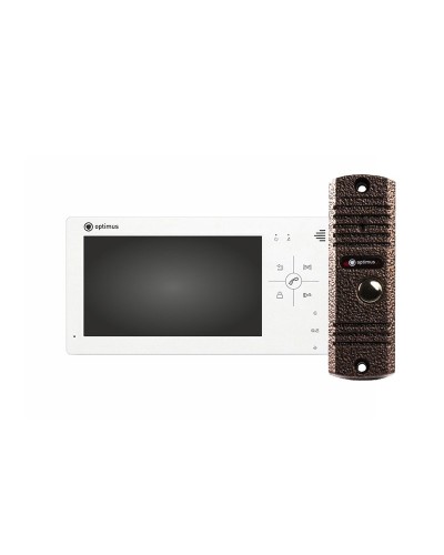 VM-7.0 (w)+ DS-700L (медь). Комплект видеодомофона. Optimus во Владимире