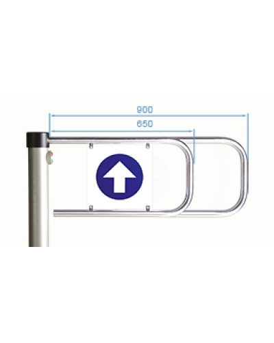 PERCo-ASG-650. Створка для калитки. PERCo во Владимире