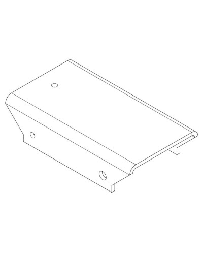 PERCo-MB-16.8. Накладка прямая верхняя. PERCo во Владимире