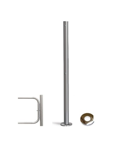 PERCo-BH02 2-14 с крышкой. Стойка с отверстием под стопорный механизм поворотной секции. PERCo во Владимире