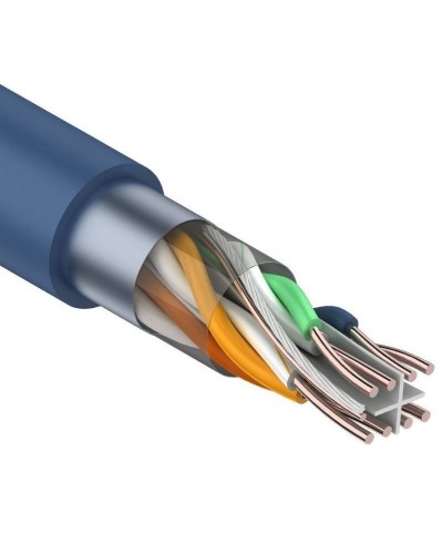 F/UTP, CAT 6, PVC, 4PR, 23AWG, омедненный INDOOR, SOLID, серый, 305м, PROconnect (01-0147-3). Кабель «витая пара» (LAN) для структурированных систем связи. PROCONNECT во Владимире