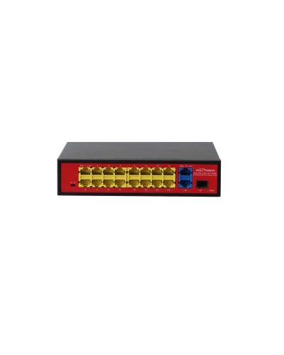PND-16P-2G1F Lite (180W). Коммутатор неуправляемый 18-портовый с PoE. Polyvision во Владимире