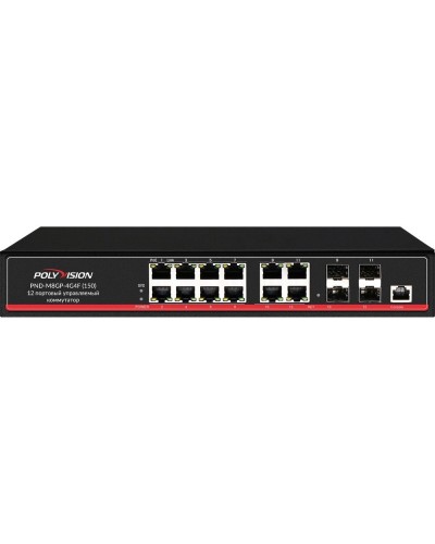 PND-M8GP-4G4F(150). Коммутатор управляемый оптический 12 портовый. Polyvision во Владимире